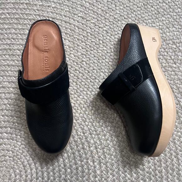 Gentle Souls Women's Henley Slip-On Platform Clogs Womens Sz 7M - Picture 1 of 6